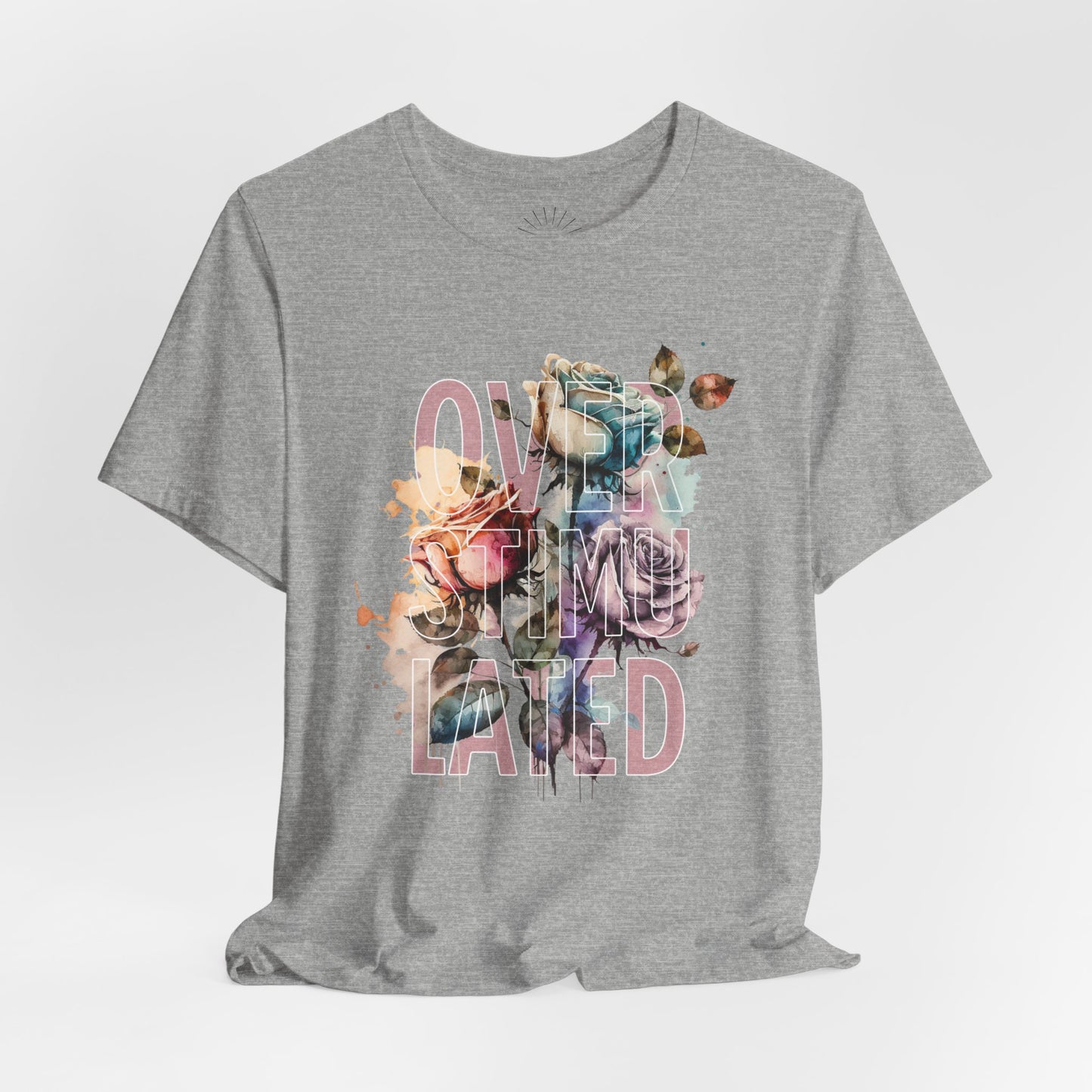Overstimulated Floral Premium Tee