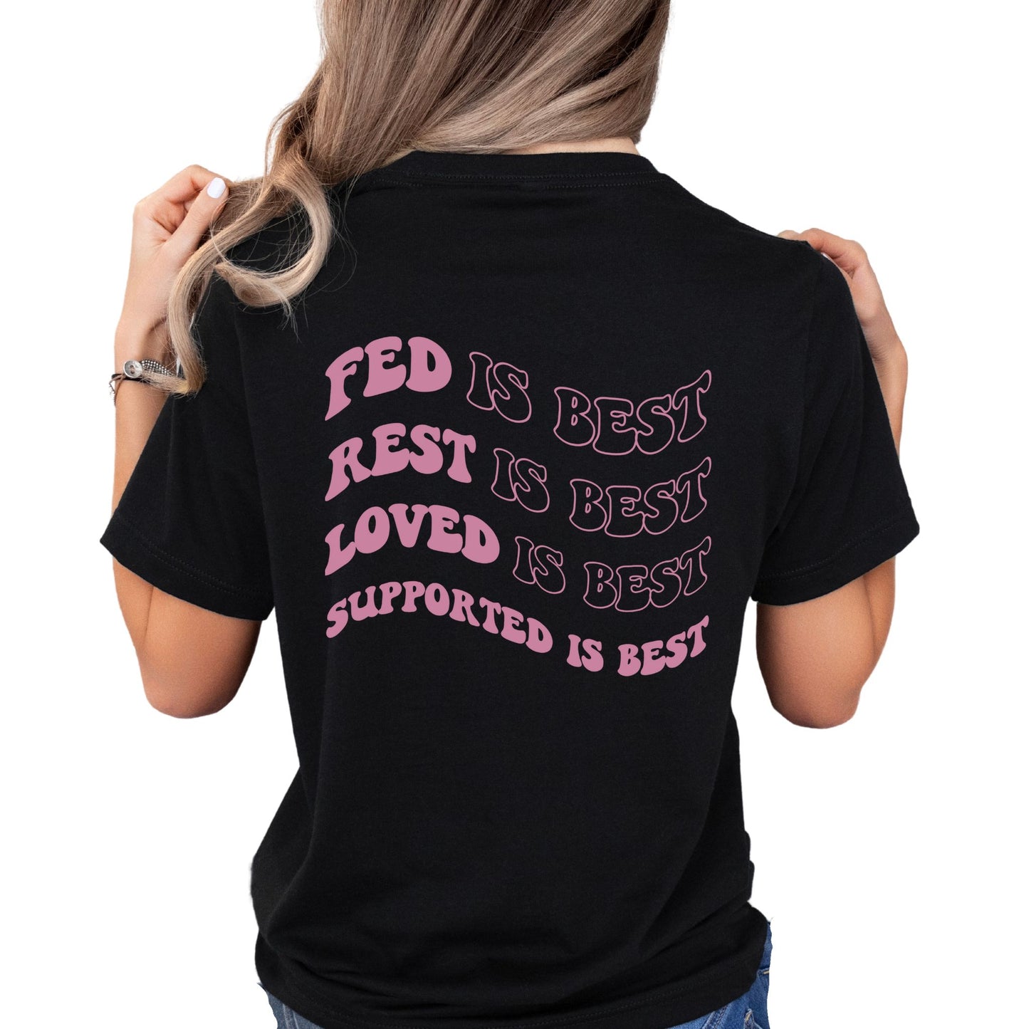 Supported Is Best Premium Tee