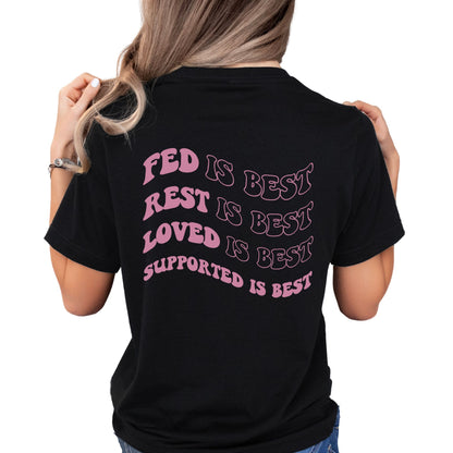Supported Is Best Premium Tee