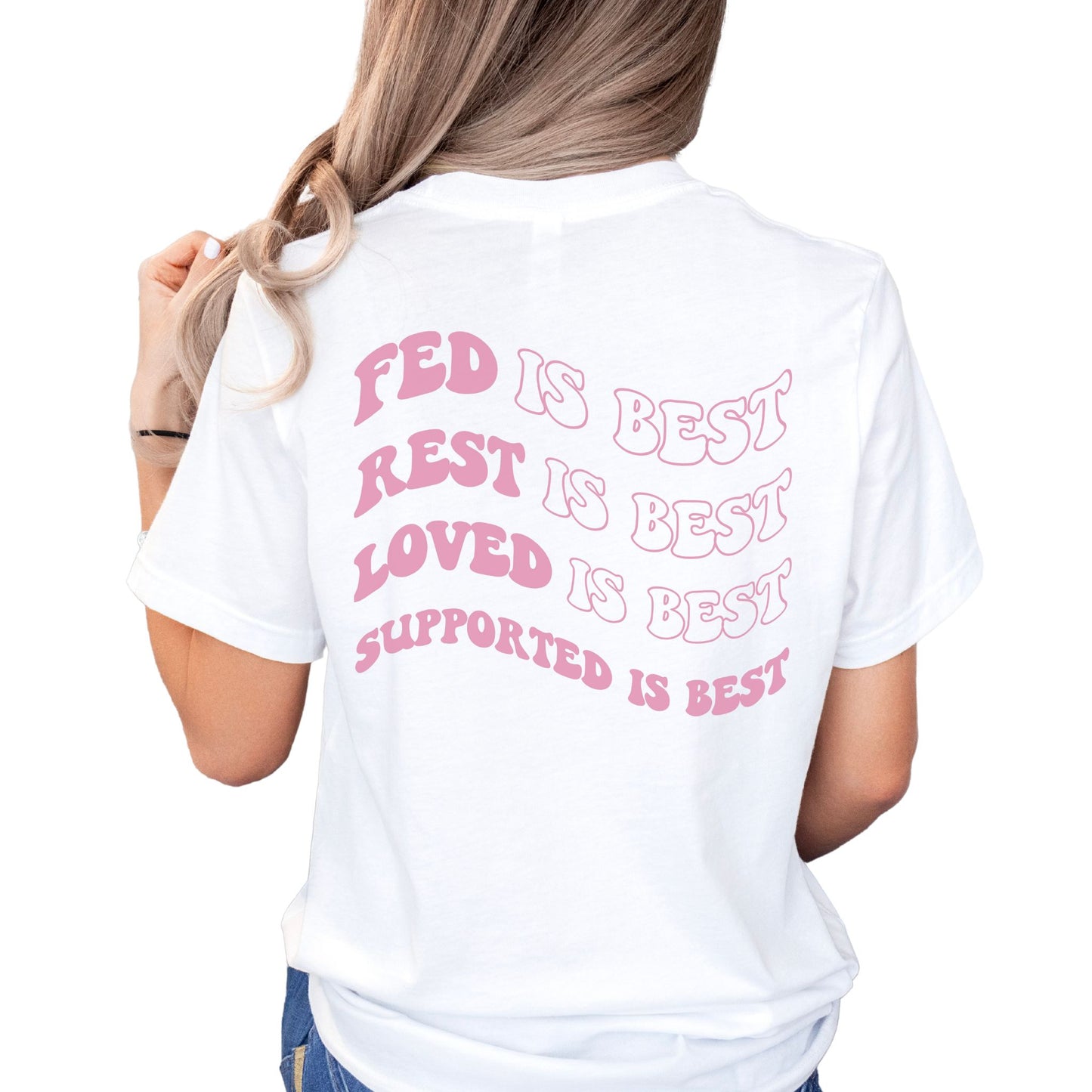 Supported Is Best Premium Tee