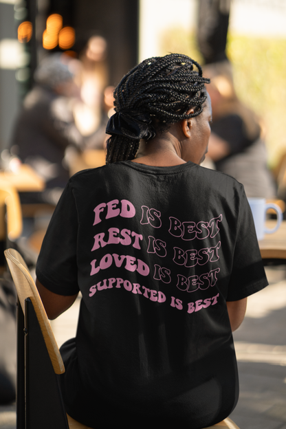 Supported Is Best Premium Tee