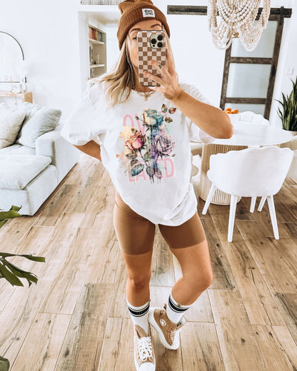 Overstimulated Floral Premium Tee